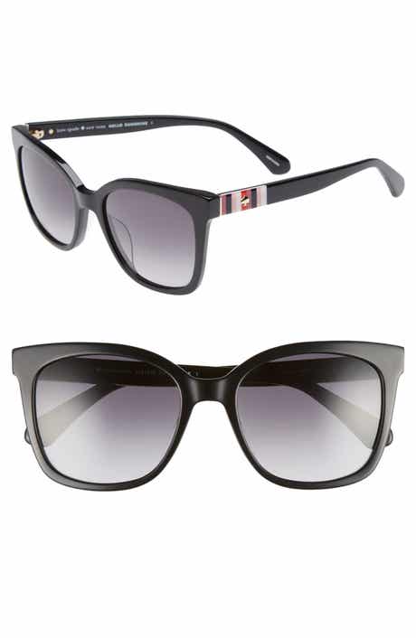 kiya 53mm round sunglasses