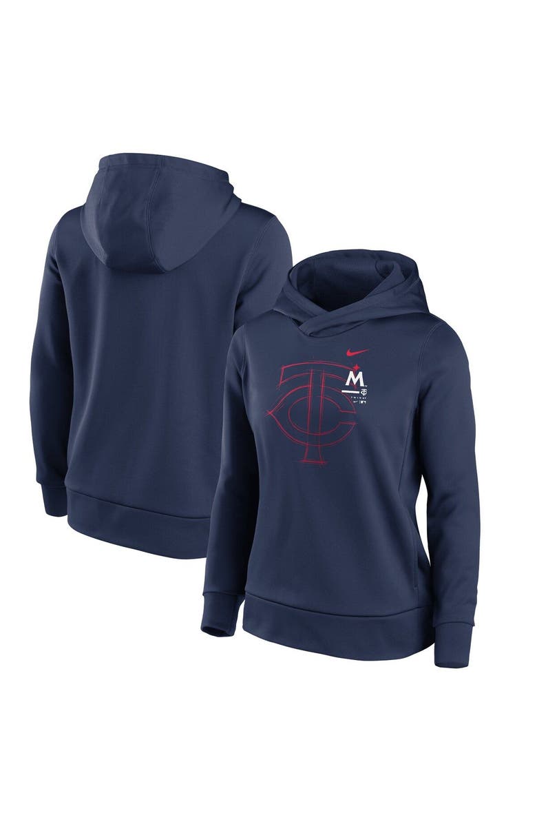 Nike Women's Nike Navy Minnesota Twins 2023 Big Game Fleece Pullover Hoodie, Main, color, Navy