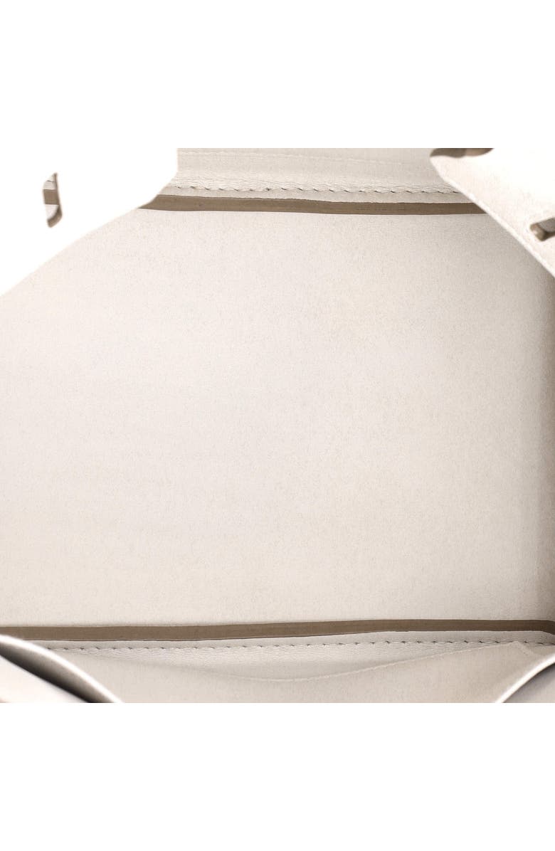 Pre-Owned Hermes Birkin Handbag Grey Swift with Gold Hardware 25, Alternate, color, Gris Pale