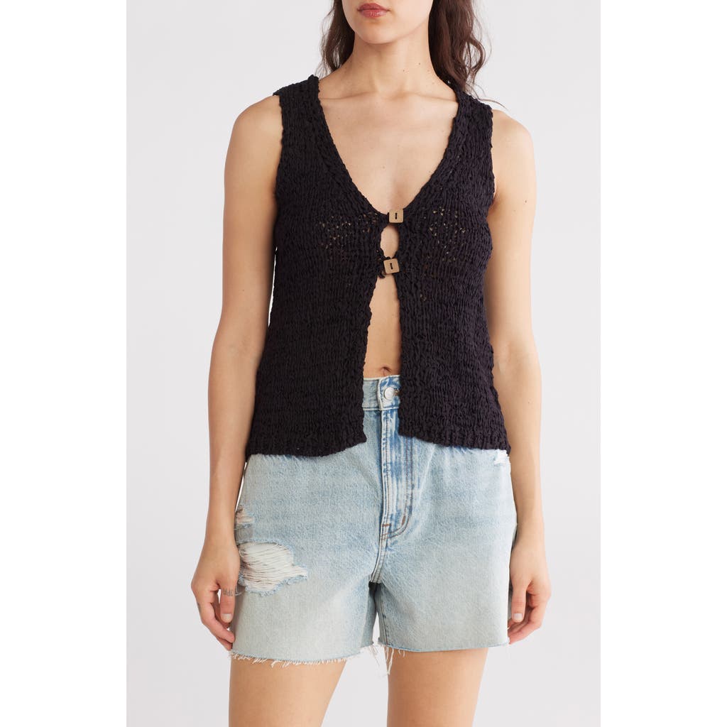 BLU PEPPER BLU PEPPER CROCHET SWEATER TANK