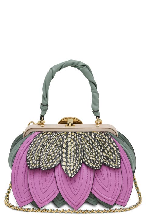 Petal Top Handle Bag