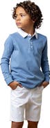 Hope & Henry Boys' Organic Rugby Shirt, Kids
