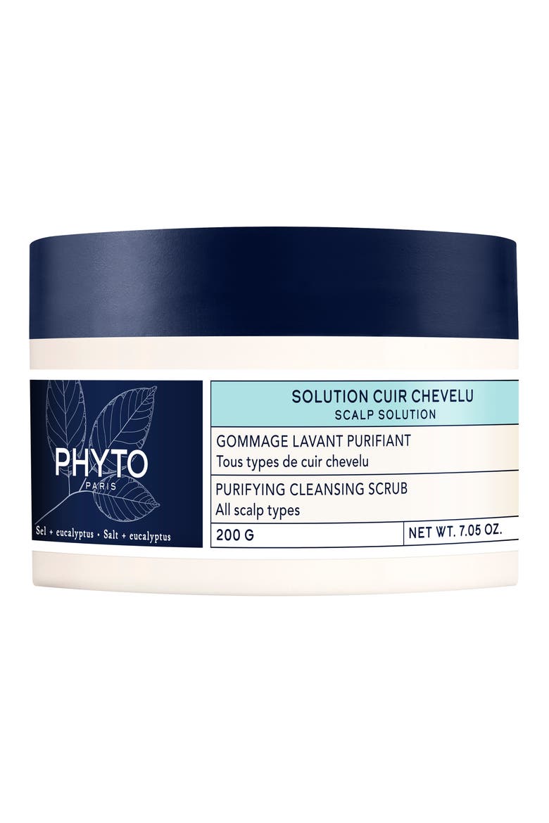 Scalp Solution Purifying Cleansing Scrub, Main, color, NO COLOR
