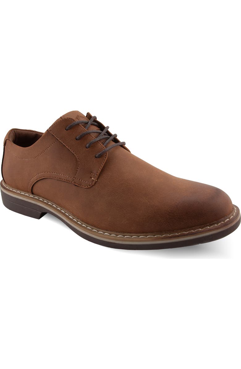 Deer Stags Belmont Plain Toe Derby, Main, color, Coffee