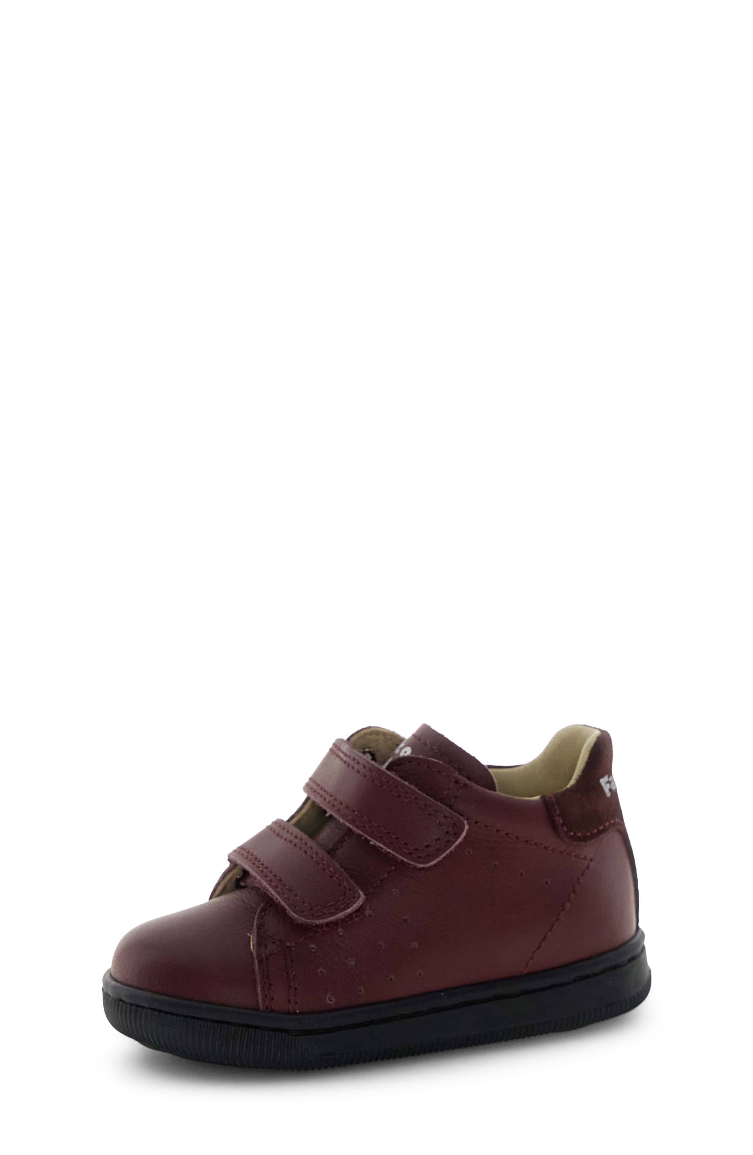 Kids' Falcotto Adam Sneaker, Main, color, DARK RED