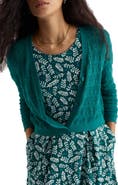 Seasalt Cornwall Sweet Day Pointelle Organic Cotton Cardigan