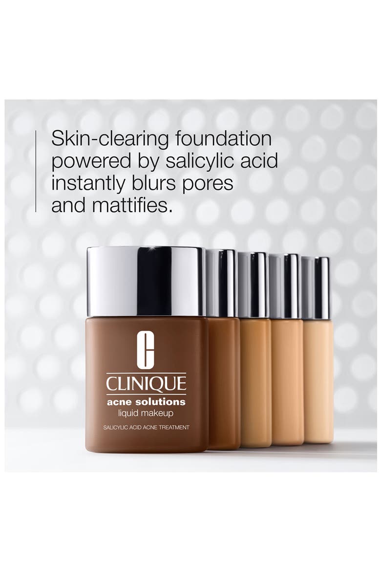 Acne Solutions Liquid Makeup Foundation, Alternate, color, WN 118 AMBER