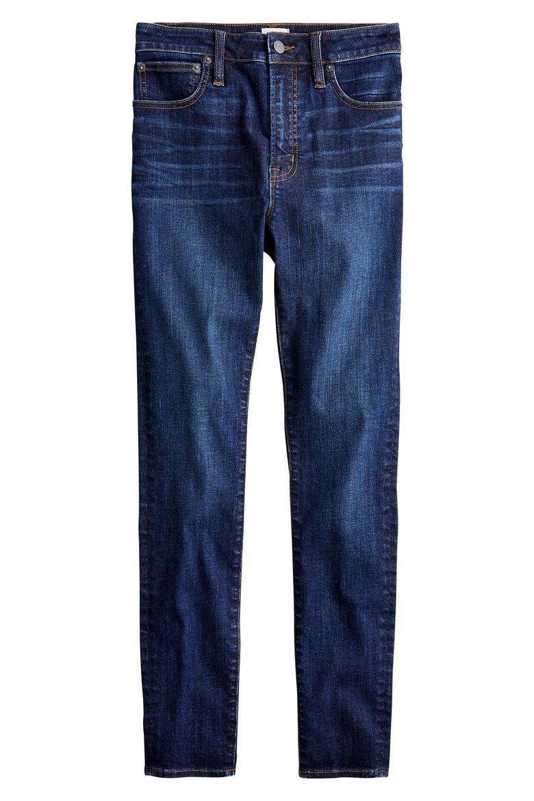 Curvy Toothpick Jeans, Main, color, BLUE SHADOW