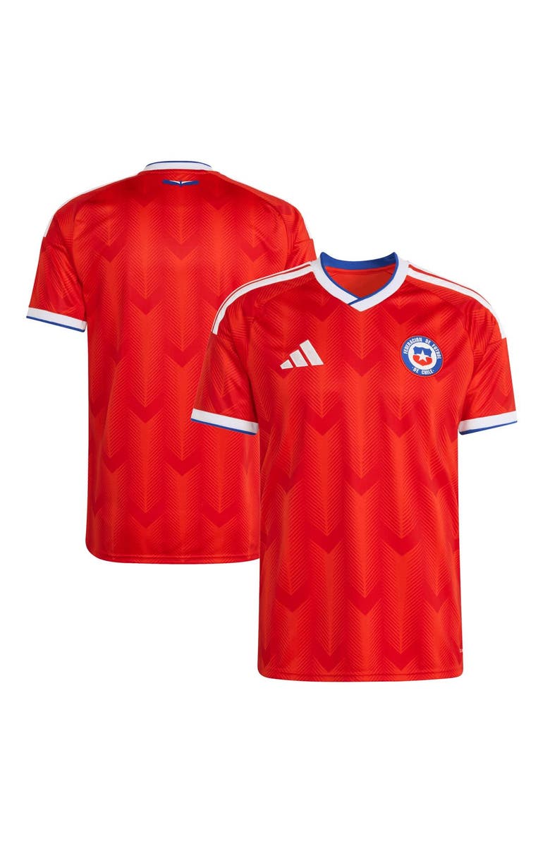 adidas Men's adidas  Red Chile National Team FIFA x World Cup 2026 Home Replica Jersey, Main, color, Red