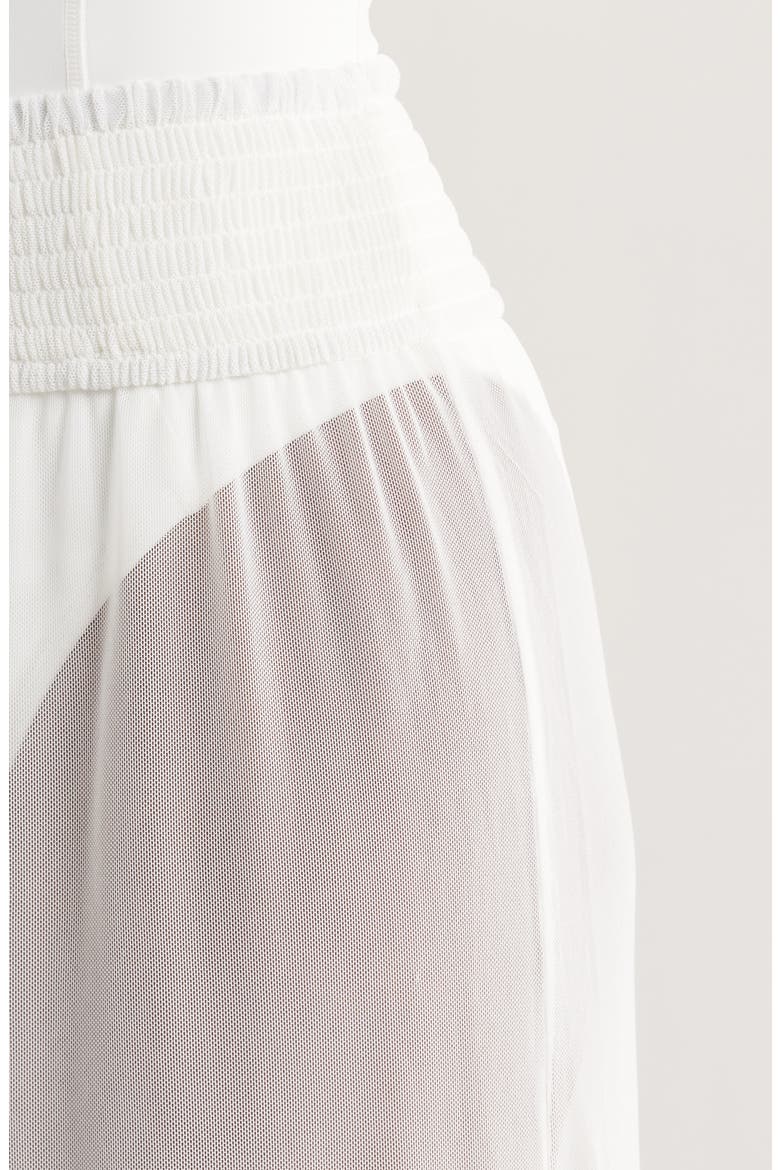 Eliza Cover-Up Pants, Alternate, color, WHITE