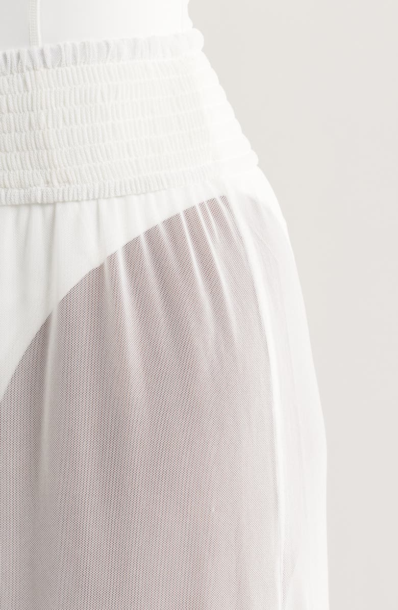 Hutch Eliza Floral Cover-Up Pants, Alternate, color, White