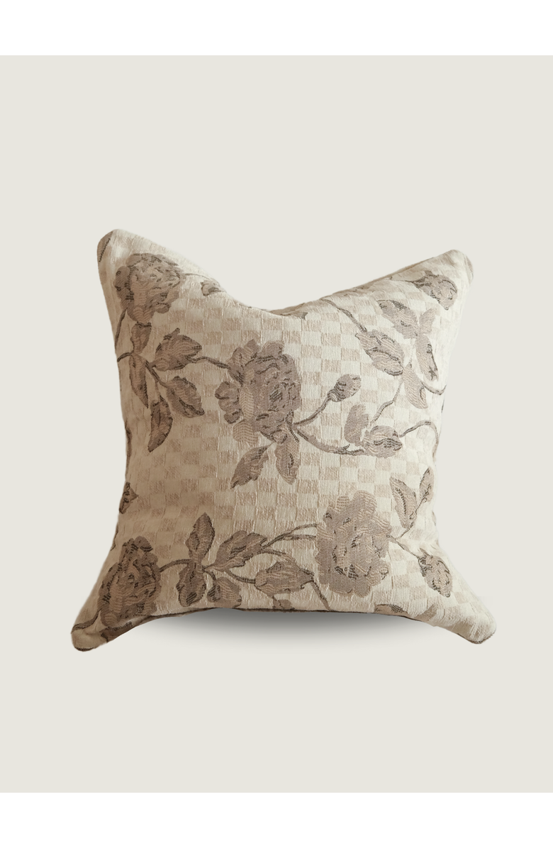 Twenty Third by Deanne Chiara Tapestry Pillow, Main, color, Beige
