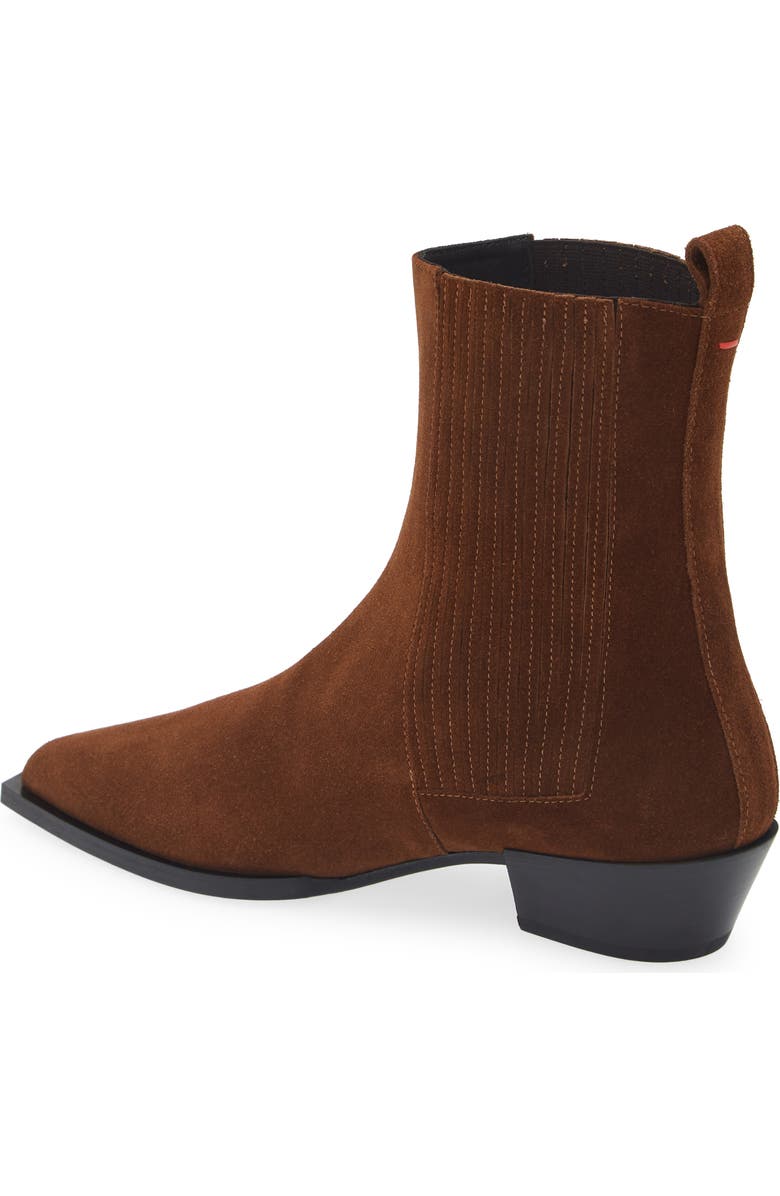 aeyde Belinda Pointed Toe Bootie, Alternate, color,