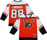Mitchell & Ness Men's Eric Lindros Orange Philadelphia Flyers 1996-97 Power Play Jersey