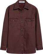 Golden Goose Journey Patty Cotton Twill Button-Up Shirt