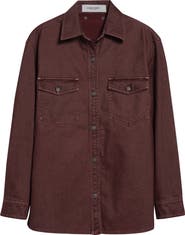 Golden Goose Journey Patty Cotton Twill Button-Up Shirt