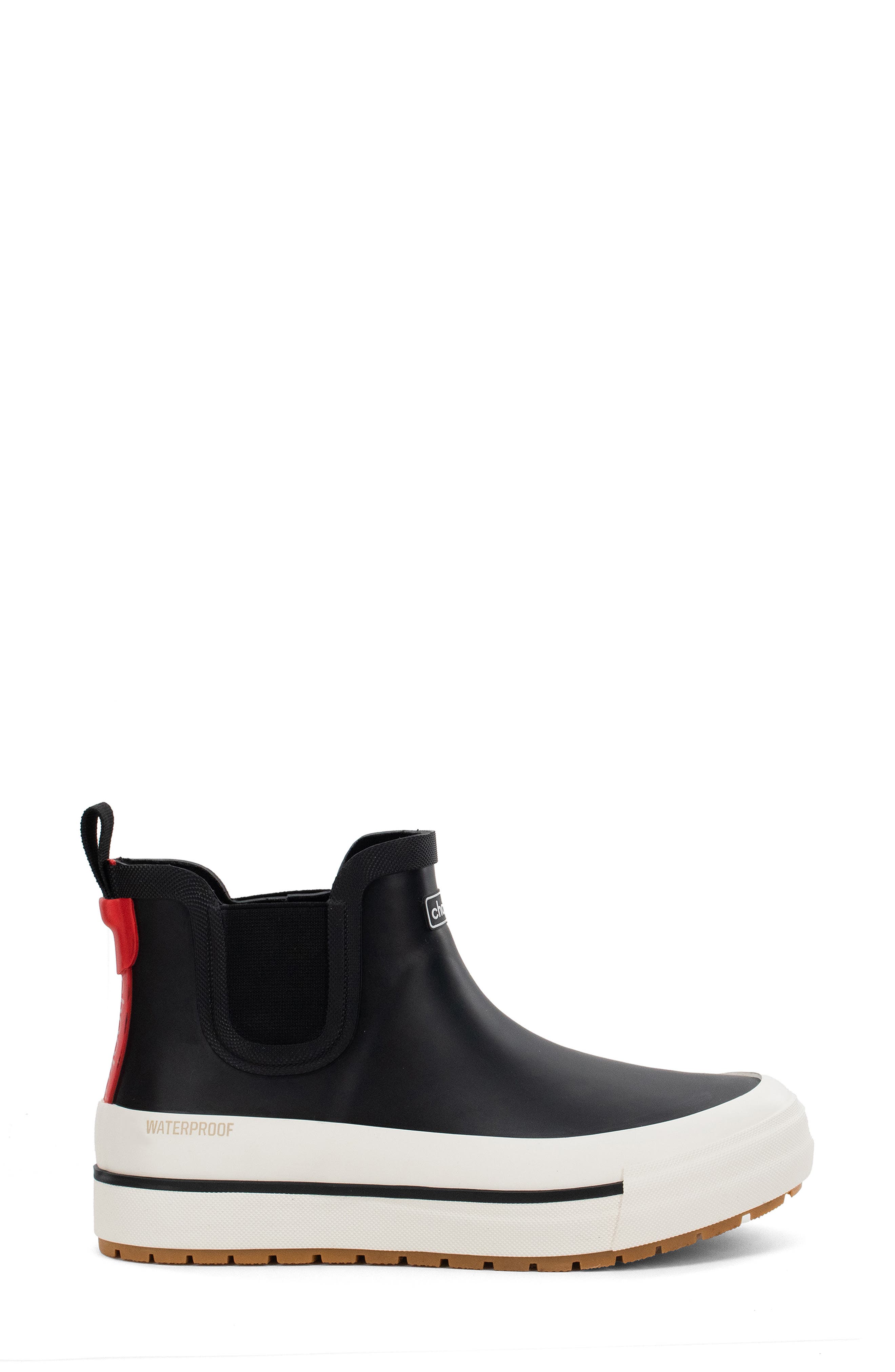 Chooka Marina Waterproof Chelsea Boot, Alternate, color, Black
