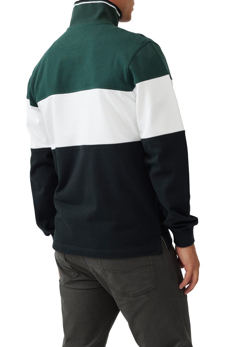 Rodd & Gunn Foresters Peak Quarter Zip Pullover, Alternate, color, Forest