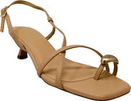 SHUSHOP Harper Slingback Kitten Heel Sandal