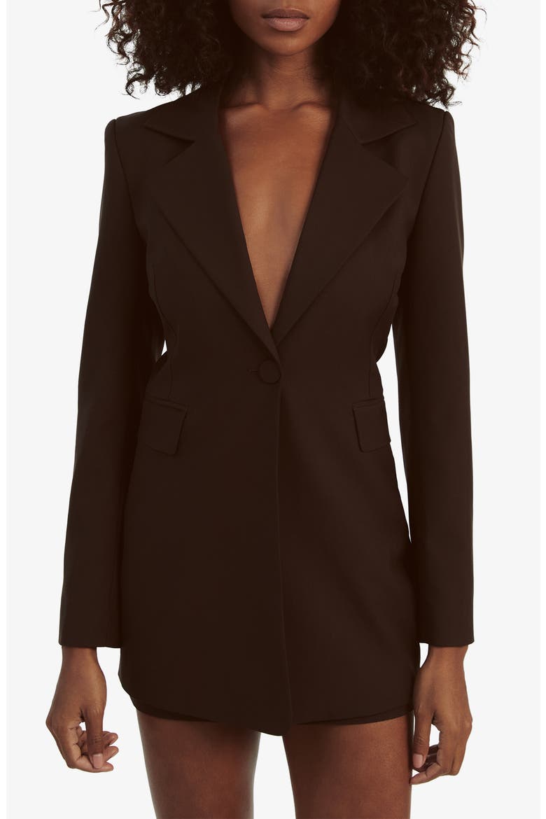 Austyn Blazer, Main, color, DARK CHOCO