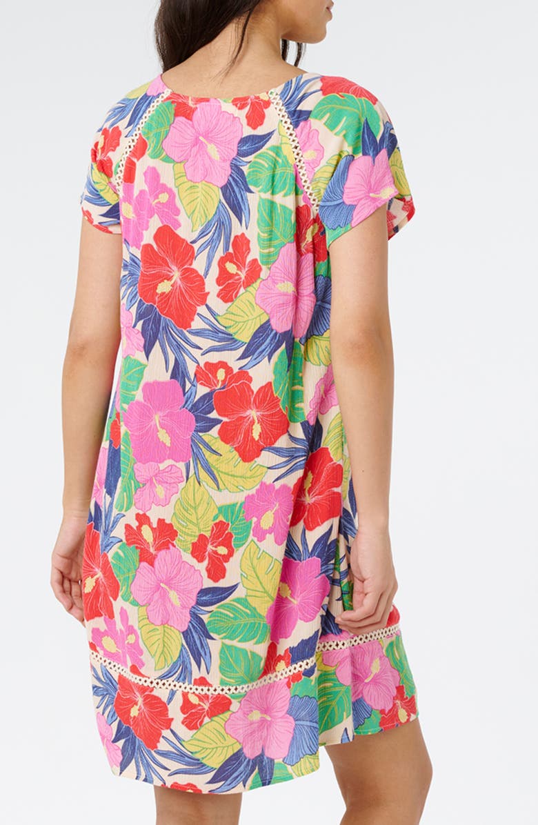 Rip Curl Sunset Luau Sundress, Alternate, color, Ivory/ Multi