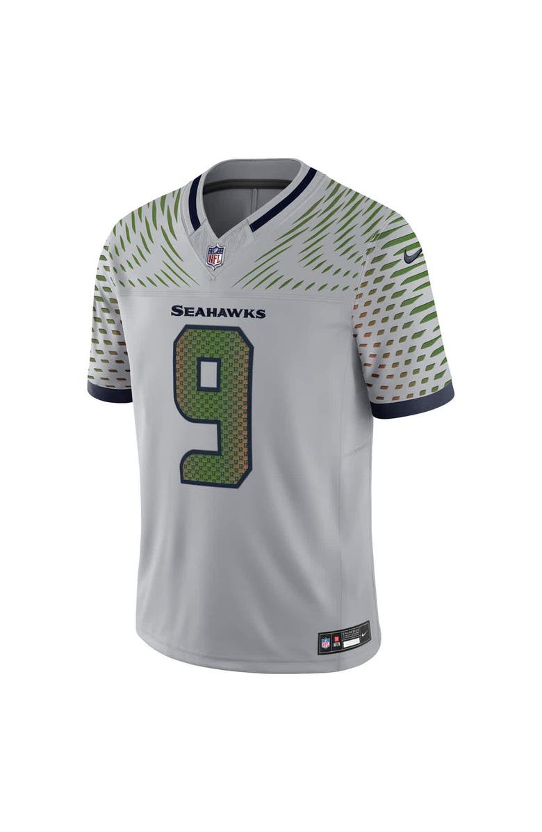 Nike Men's Nike Kenneth Walker III Wolf Gray Seattle Seahawks 2025 Rivalries Collection Limited Jersey, Alternate, color, Gray