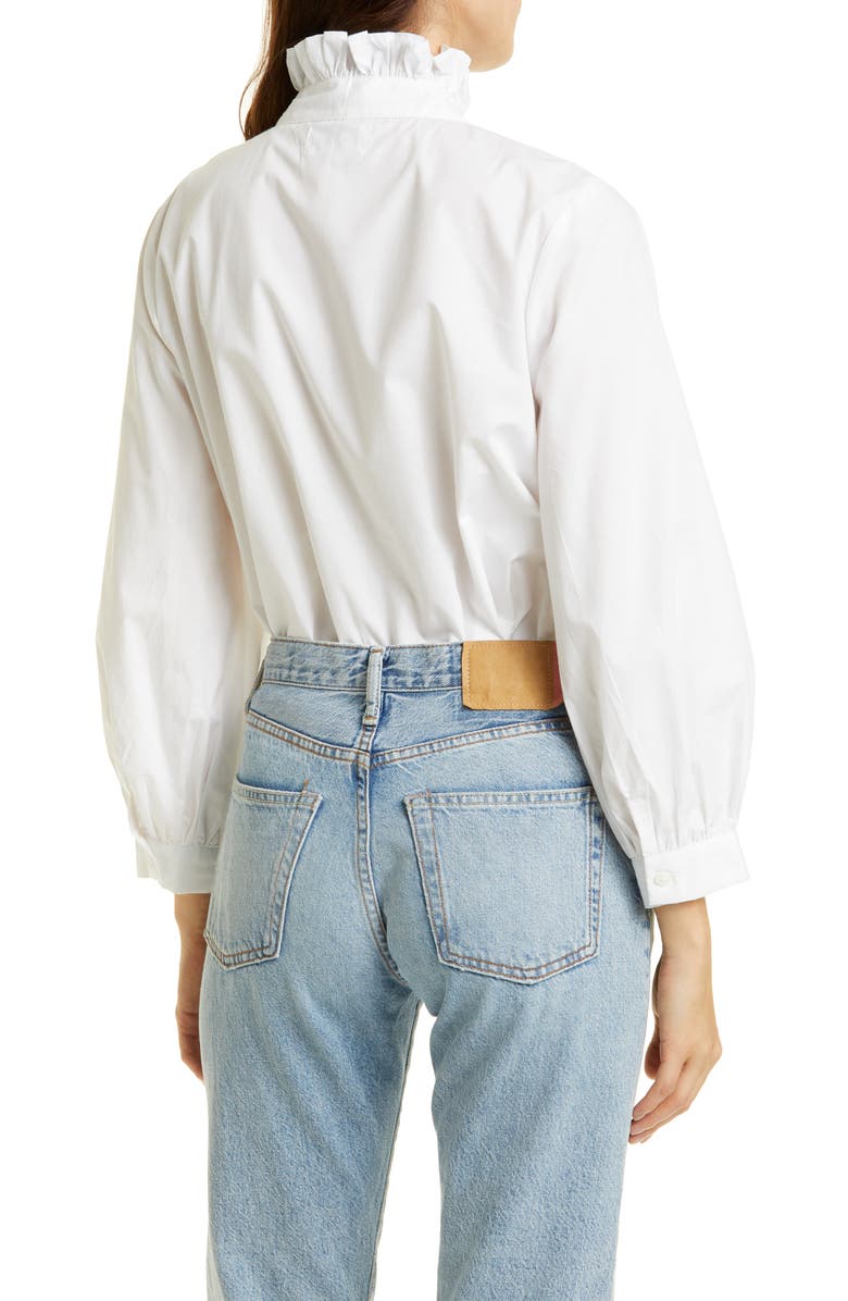 MILLE Blair Floral Tie Neck Top, Alternate, color, 