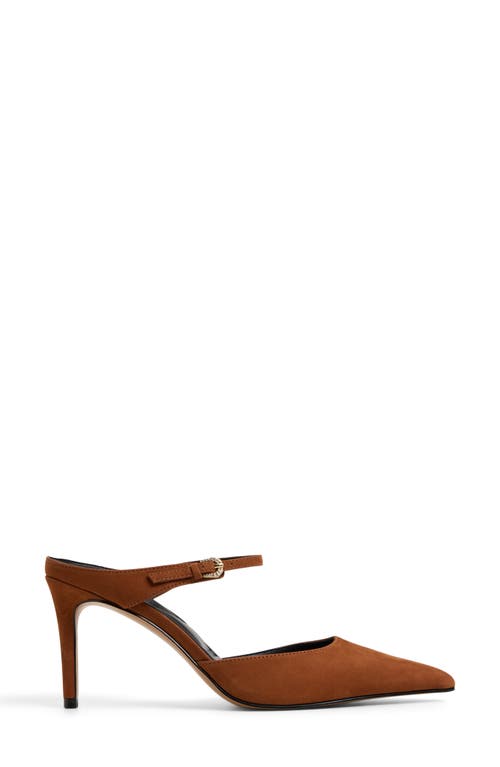 Aldo Sidnney Pointed Toe Pump In Brown