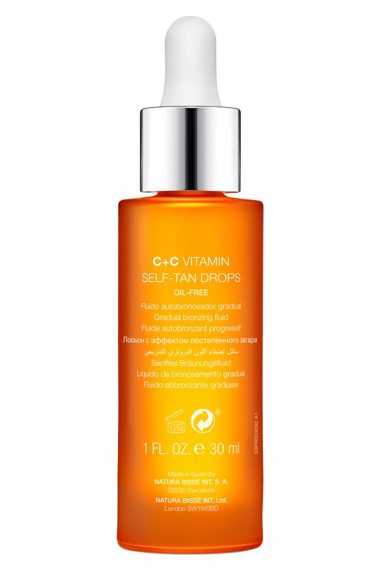 C+C Vitamin Self-Tan Drops, Alternate, color, NO COLOR