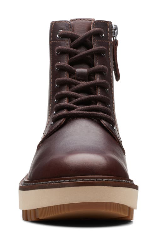 Clarks ® Orianna Lace-up Boot In Brown