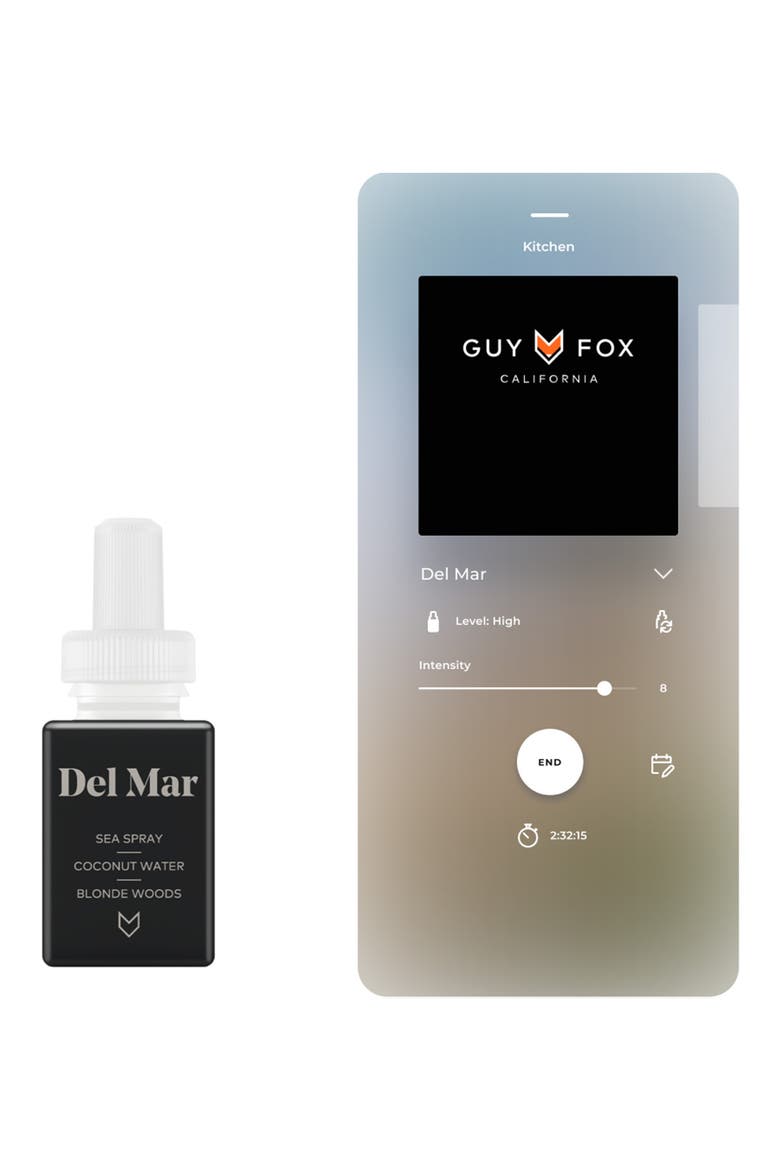 x Guy Fox 2-Pack Smart Home Diffuser Refill, Alternate, color, SEA SPRAY/COCONUT WATER
