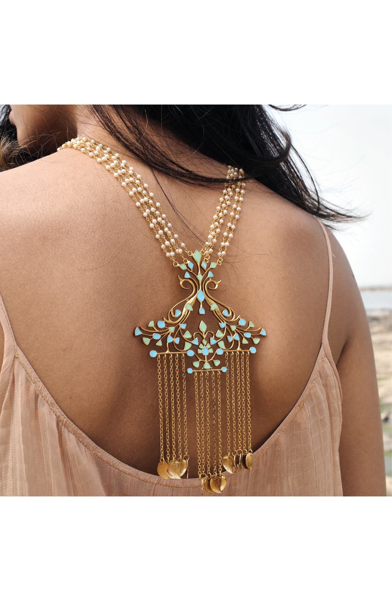 Dhwani Bansal Iseu Necklace, Alternate, color, 