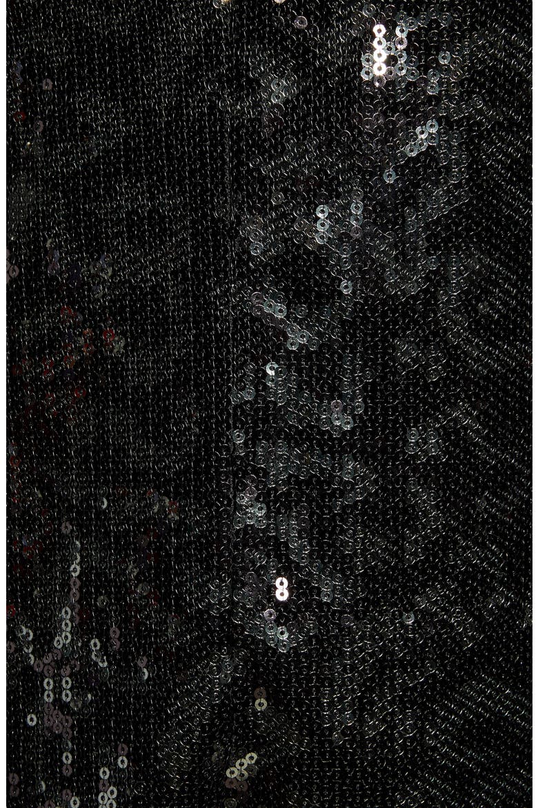 Sequin Blazer, Alternate, color, BLACK- DARK CHARCOAL SEQUIN