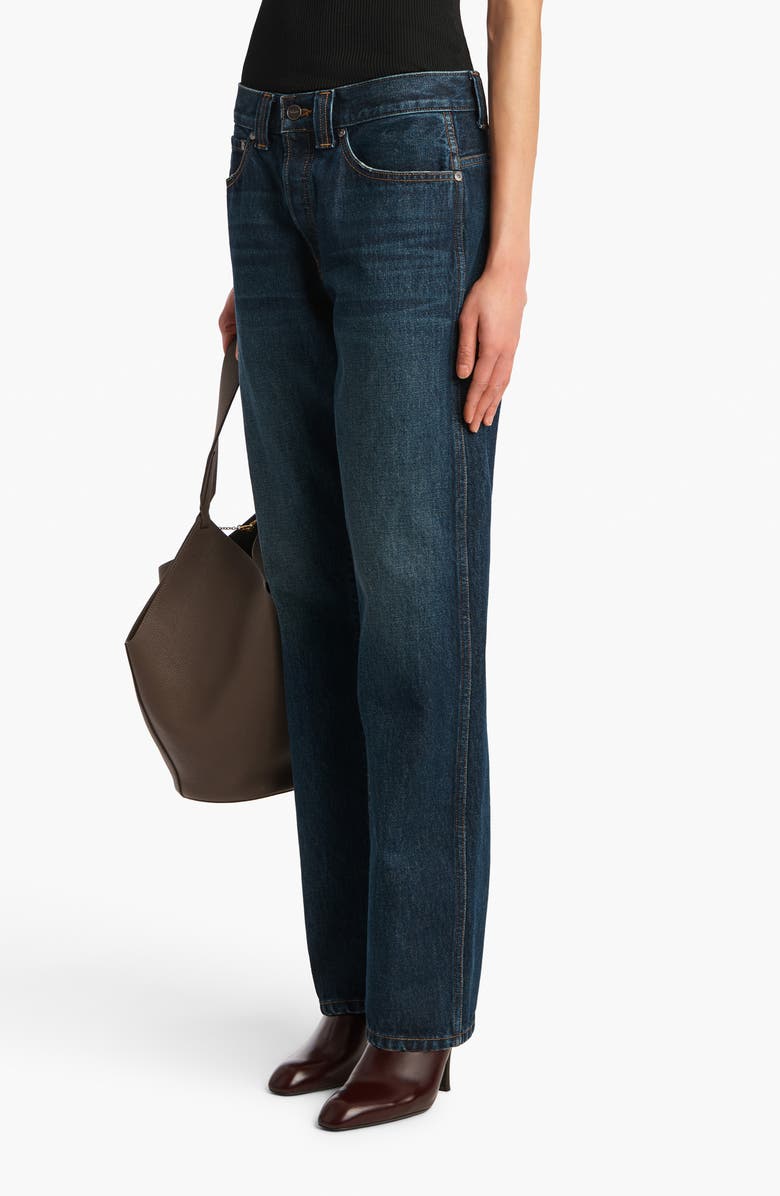 Khaite Callum Tapered Jeans, Alternate, color, Lansing