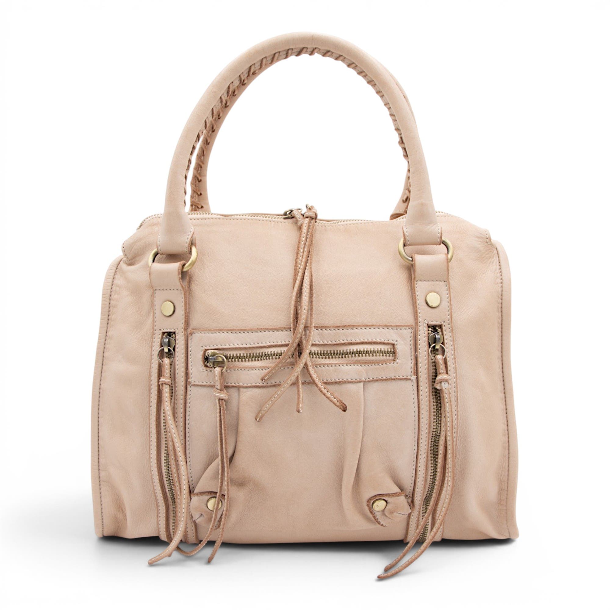Large Pocket Satchel, Alternate, color, Light Taupe