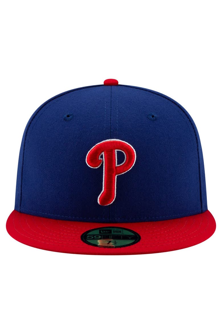 Men's New Era  Royal/Red Philadelphia Phillies 2026 All-Star Game Authentic Collection Side Patch 59FIFTY Fitted Hat, Alternate, color, Royal