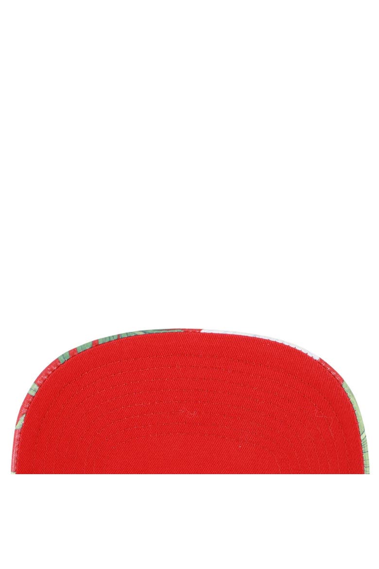 Men's '47  Red/White Detroit Red Wings Beach Side Adjustable Trucker Hat, Alternate, color, Red