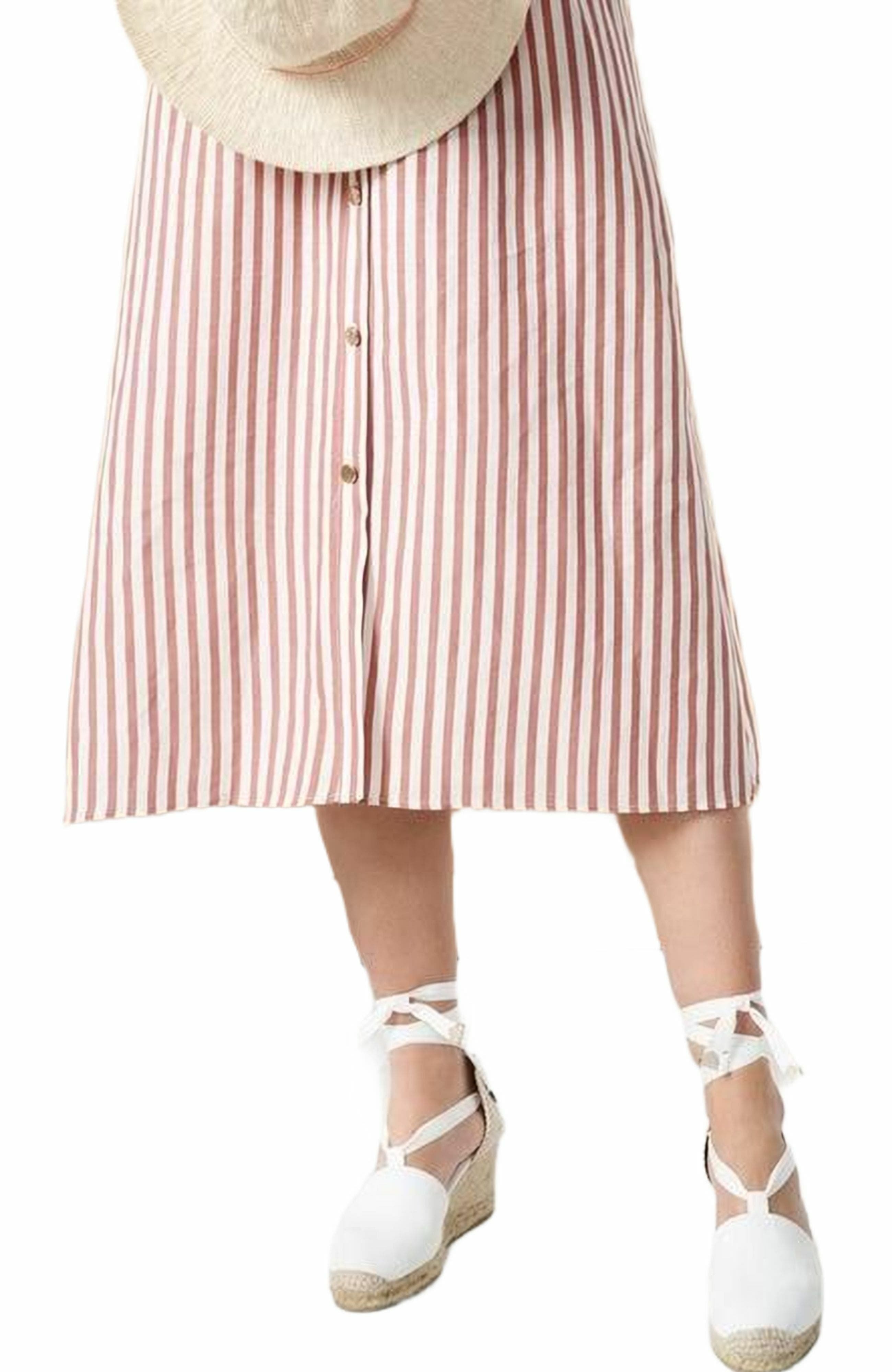 Escala Canvas Espadrille Wedges, Alternate, color, White