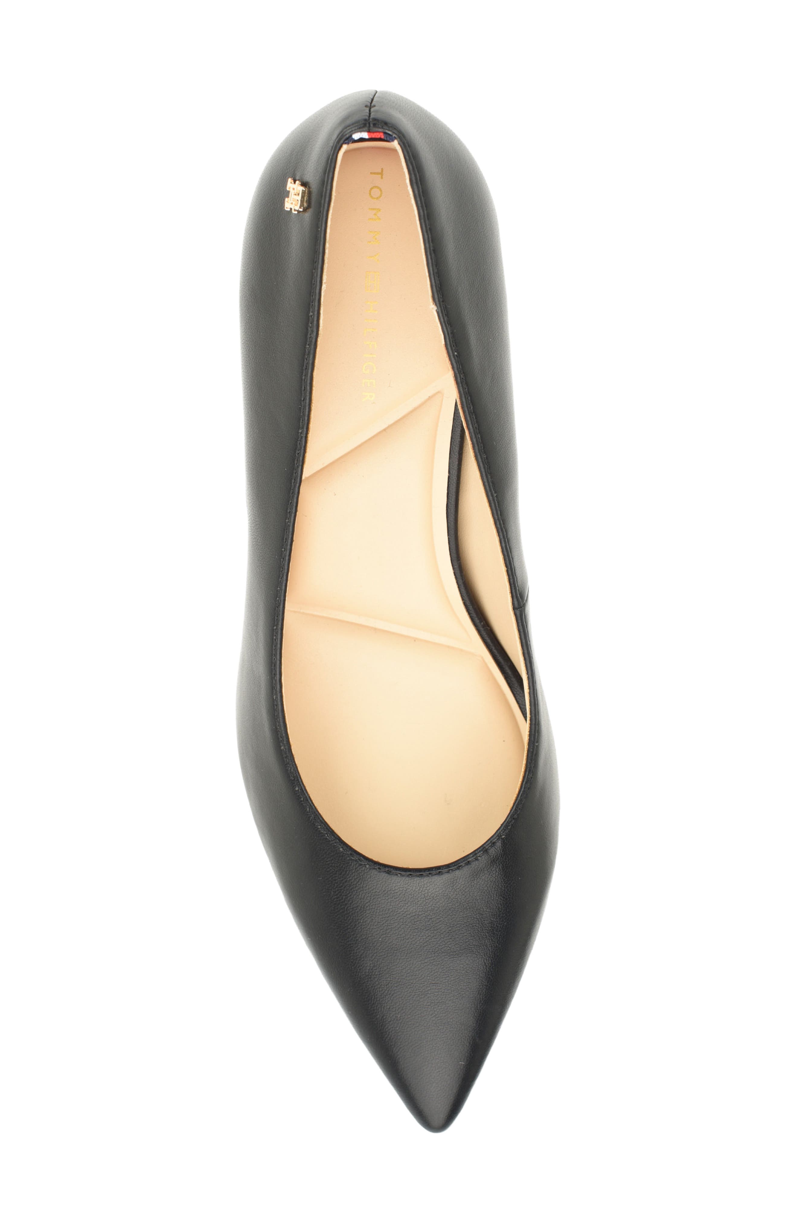 Motley Faux Leather Pump, Alternate, color, BLACK