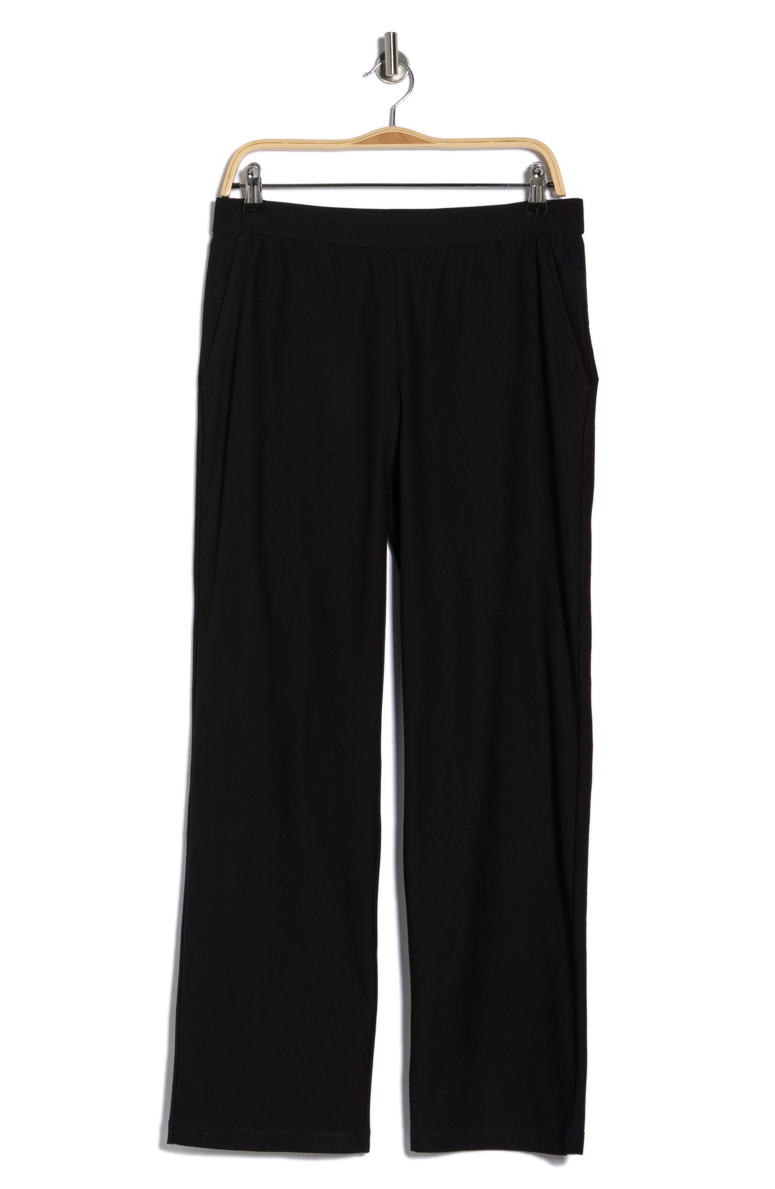 Eileen Fisher Pull-On Straight Leg Pants