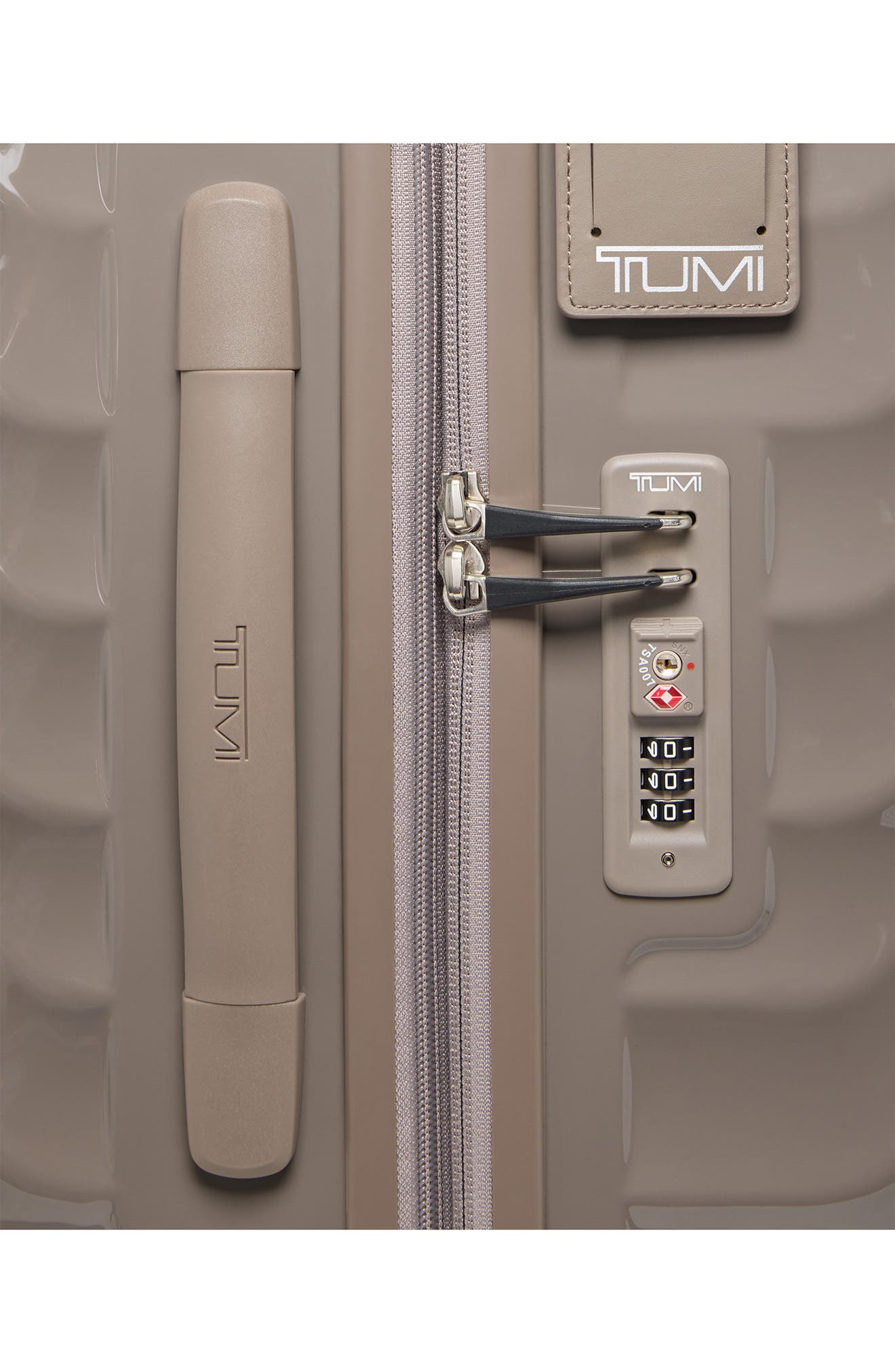 TUMI 19 Degree Medium Expandable Checked Hardside Suitcase, Alternate, color, Moon Rock