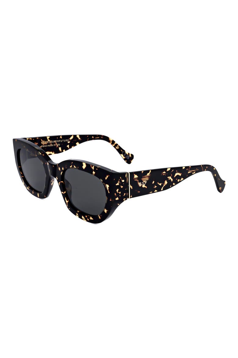 53mm Cat Eye Sunglasses, Main, color, HAVANA/ DARK GREY