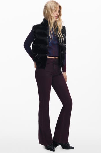 Convertible Quilted Puffer Jacket with Removable Hood