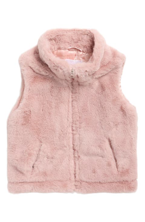 Kids' Faux Fur Vest