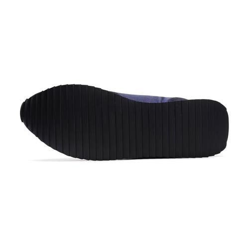 A. Veer Richard Sneaker In Navy Suede