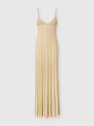 Missoni Sleeveless Long Dress In Viscose Lamé Blend With Sequins