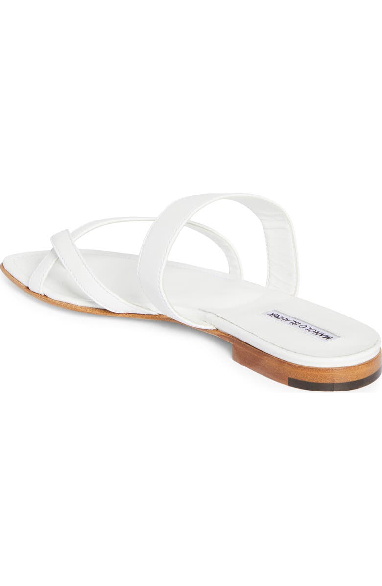 Manolo Blahnik Susa Sandal, Alternate, color, White
