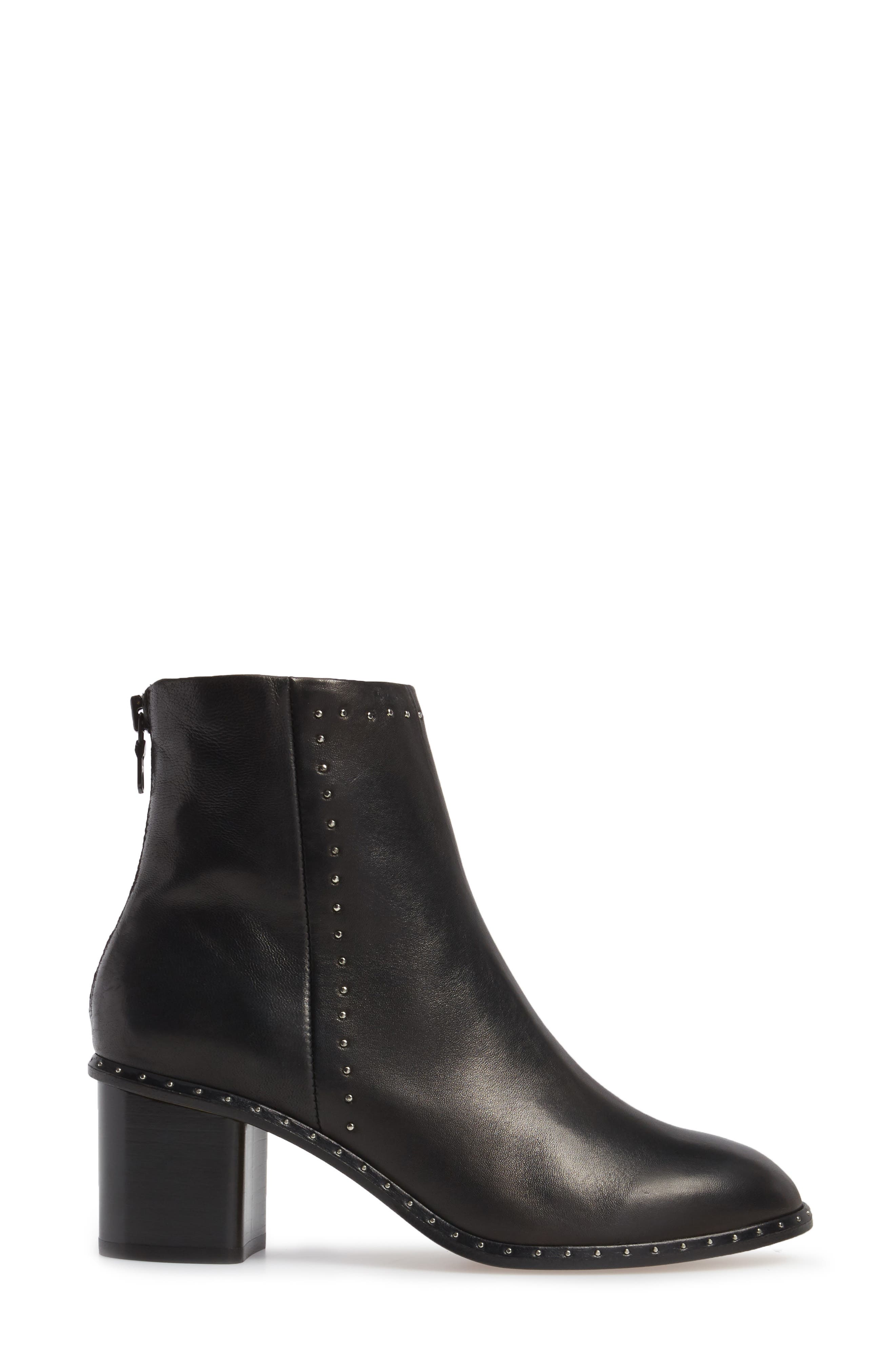 rag & bone 'Willow' Studded Bootie, Alternate, color, 