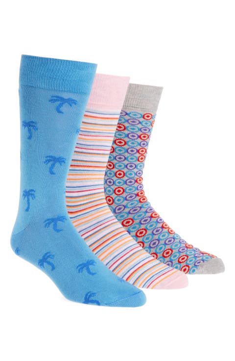 Assorted 3-Pack Crew Socks