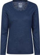 Mountain Warehouse Agra Slub Long-Sleeved Top